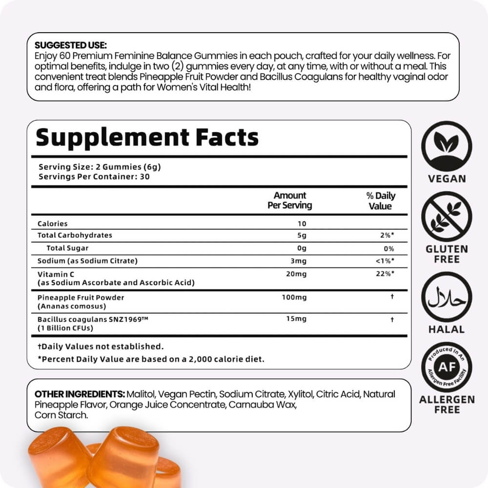 nualï® Feminine Balance Gummies