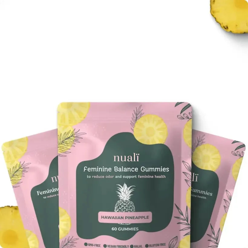 Three pouches of gummies