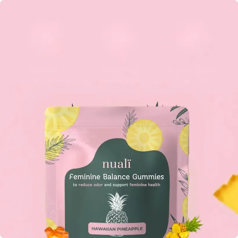 Pouch of gummies