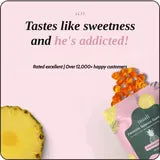 Pineapple-flavoured Feminine Balance Gummies loved by customers